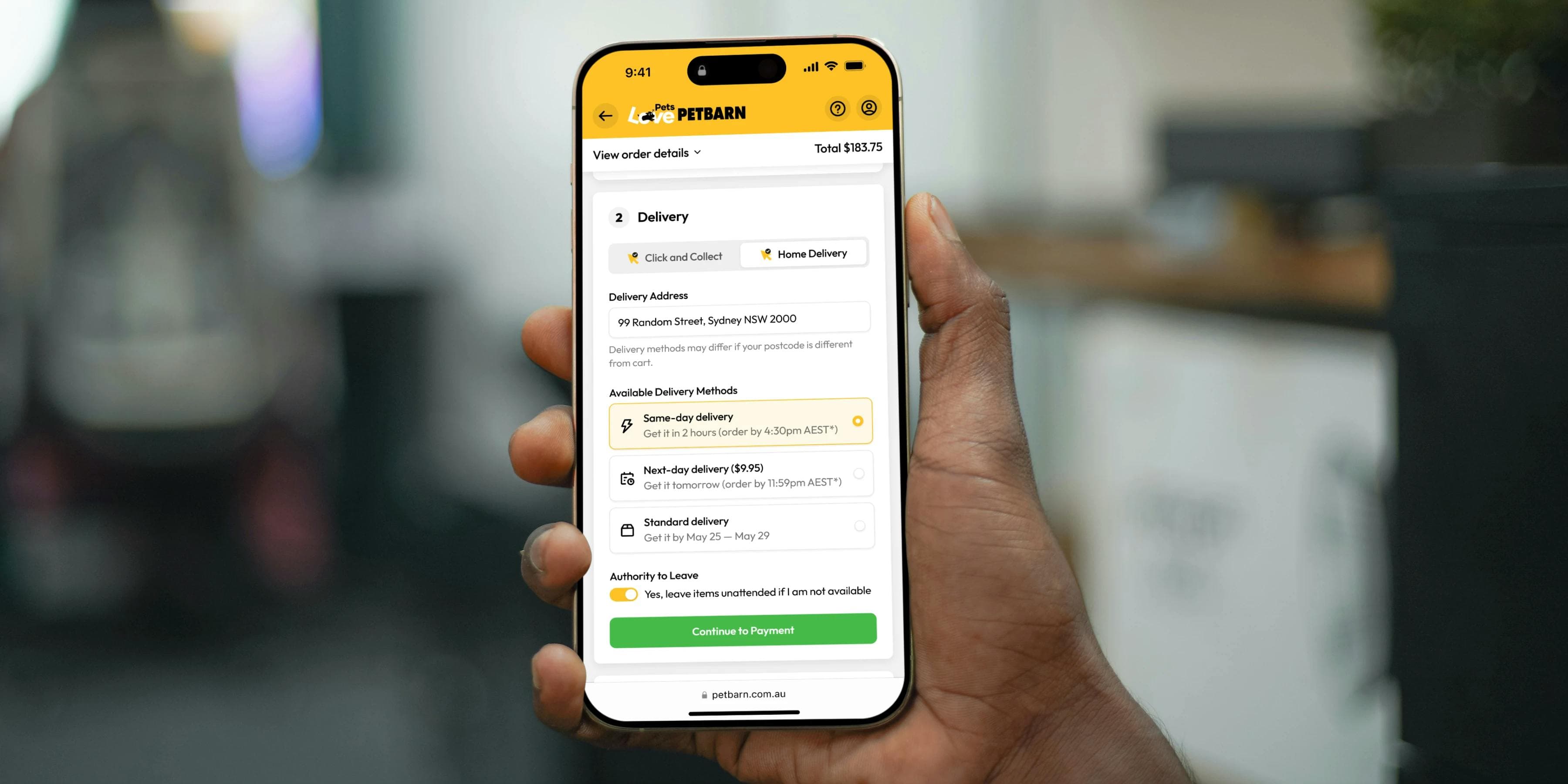 petbarn-pwa project teaser